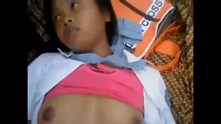 Schoolgirl fucking in the woods secretly