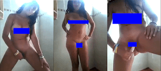 The demon possesses it while masturbating in the bathroom